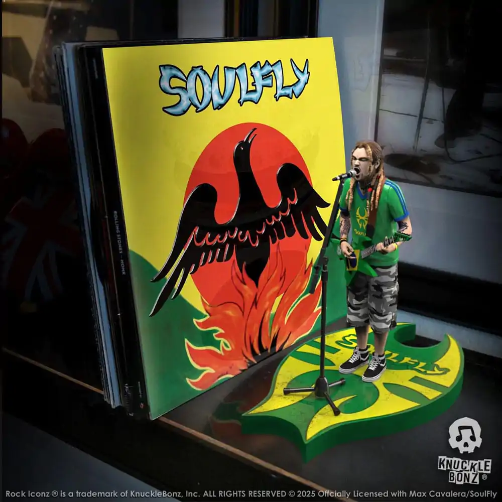 Soulfly Rock Iconz Statuie Max Cavalera 22 cm poza produsului