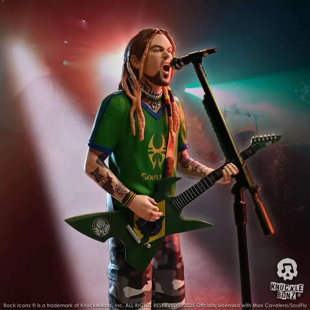 Soulfly Rock Iconz Statuie Max Cavalera 22 cm poza produsului