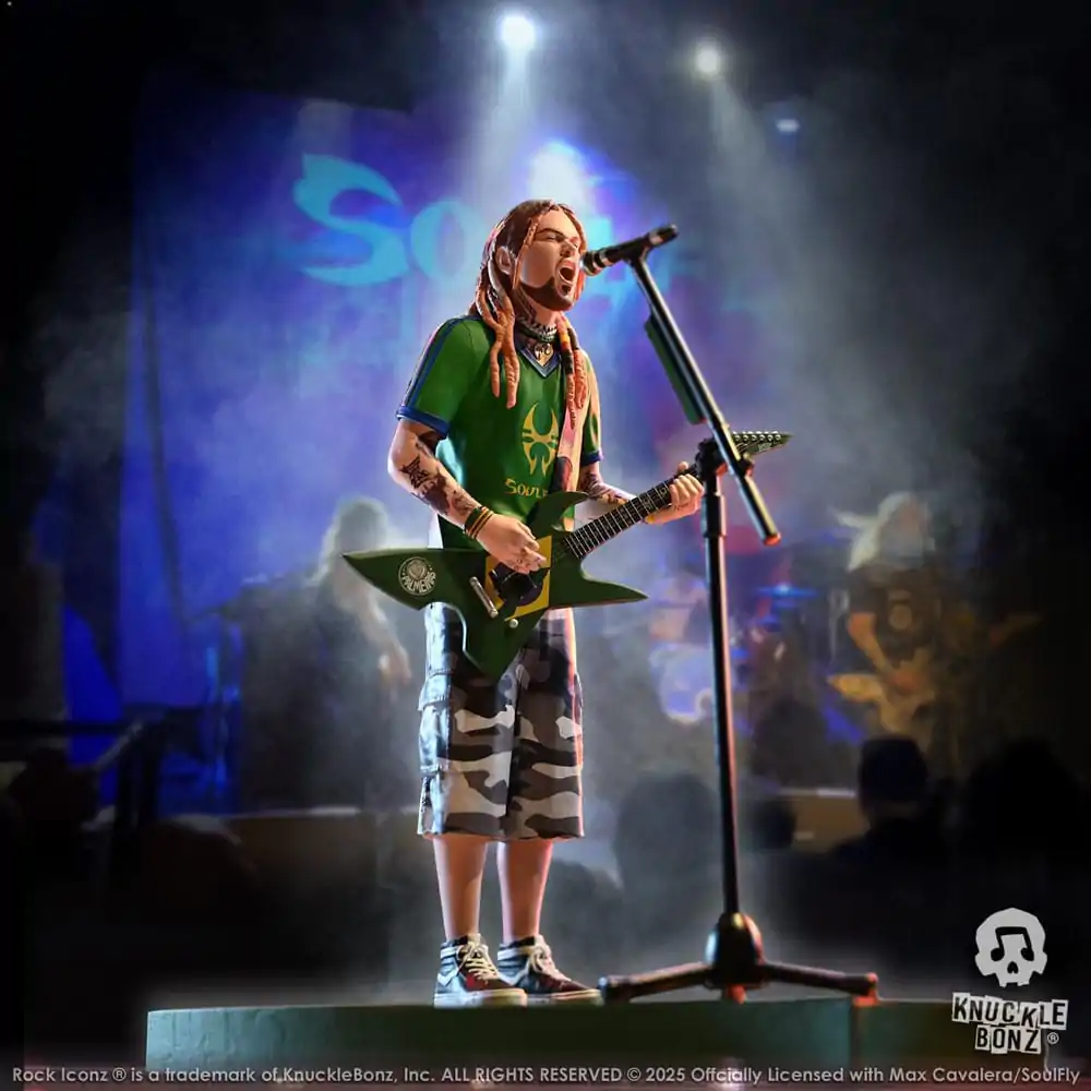 Soulfly Rock Iconz Statuie Max Cavalera 22 cm poza produsului