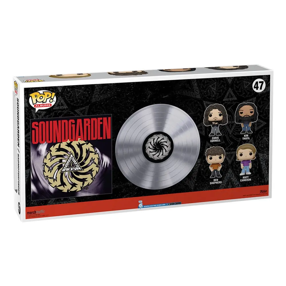 Soundgarden POP! Albume Figurină Vinil DLX Set 4 Badmotorfinger 9 cm poza produsului