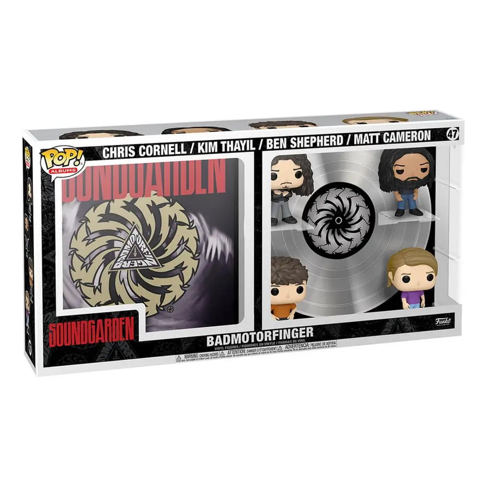 Soundgarden POP! Albume Figurină Vinil DLX Set 4 Badmotorfinger 9 cm poza produsului