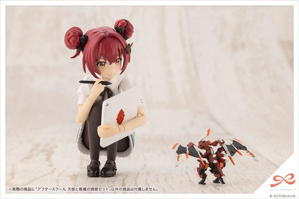 Sousai Shojo Teien Model Kit Set Accesorii 1/10 After School Angel & Devil's Temptation Set poza produsului