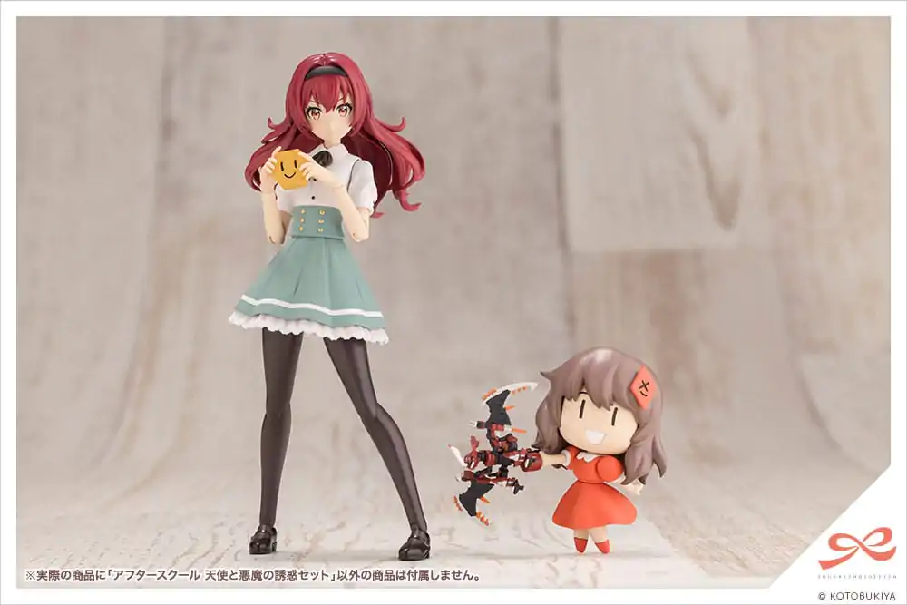 Sousai Shojo Teien Model Kit Set Accesorii 1/10 After School Angel & Devil's Temptation Set poza produsului