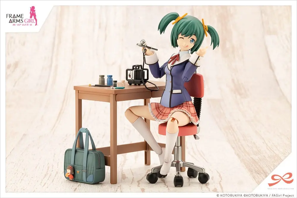 Set model de plastic Sousai Shojo Teien 1/10 Bukiko Kotobuki Haine de iarnă Ediția pentru modelatori 15 cm poza produsului