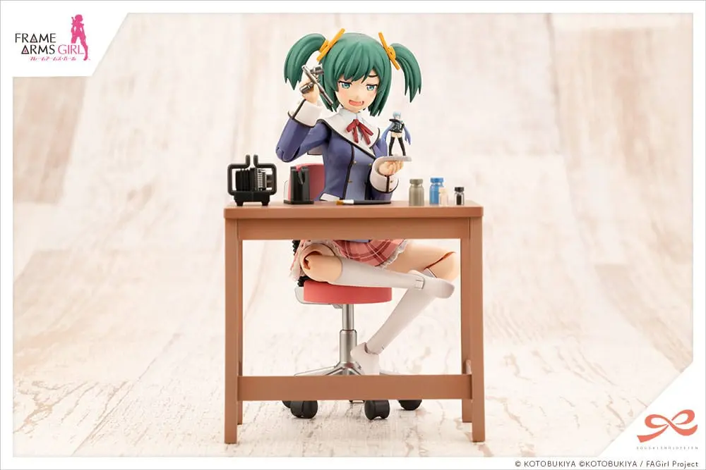 Set model de plastic Sousai Shojo Teien 1/10 Bukiko Kotobuki Haine de iarnă Ediția pentru modelatori 15 cm poza produsului