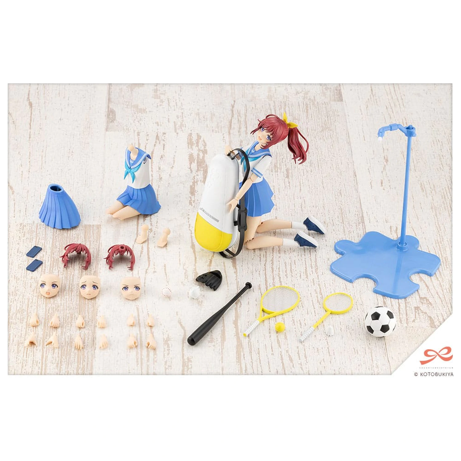 Sousai Shojo Teien Kit model din plastic 1/10 Club Manager & Sporting Goods 15 cm poza produsului