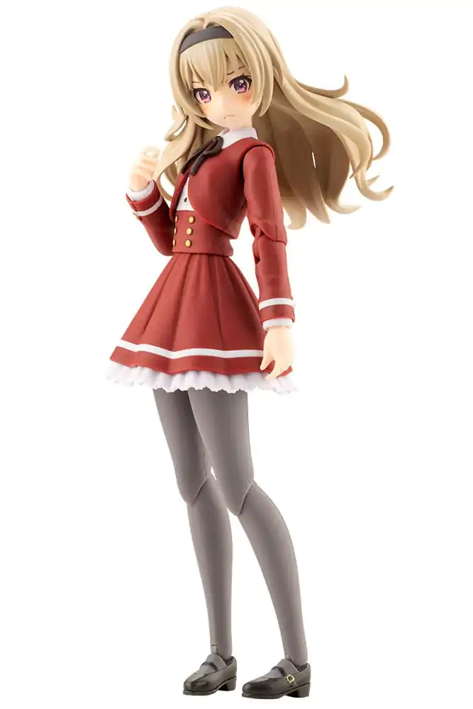 Kit Model Plastic Sousai Shojo Teien 1/10 Emma Koishikawa (St. Iris Gakuen Girl´s High School Winter Clothes) Dreaming Style Imperial Rose 14 cm poza produsului