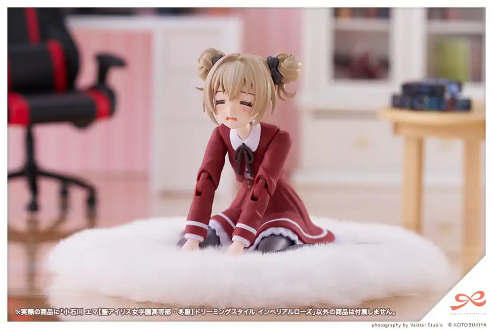 Kit Model Plastic Sousai Shojo Teien 1/10 Emma Koishikawa (St. Iris Gakuen Girl´s High School Winter Clothes) Dreaming Style Imperial Rose 14 cm poza produsului