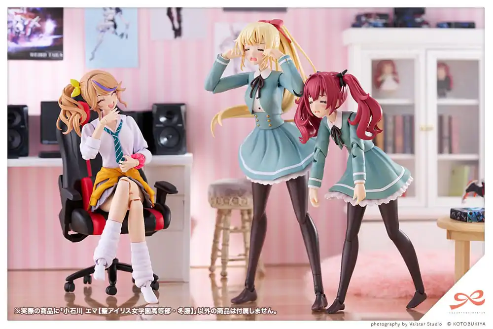 Sousai Shojo Teien Kit Model Plastic 1/10 Emma Koishikawa (St. Iris Gakuen Girl´s High School Winter Clothes) 14 cm poza produsului