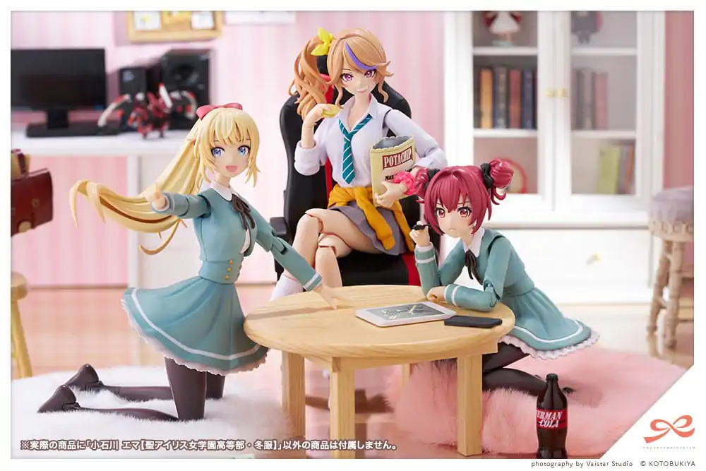 Sousai Shojo Teien Kit Model Plastic 1/10 Emma Koishikawa (St. Iris Gakuen Girl´s High School Winter Clothes) 14 cm poza produsului