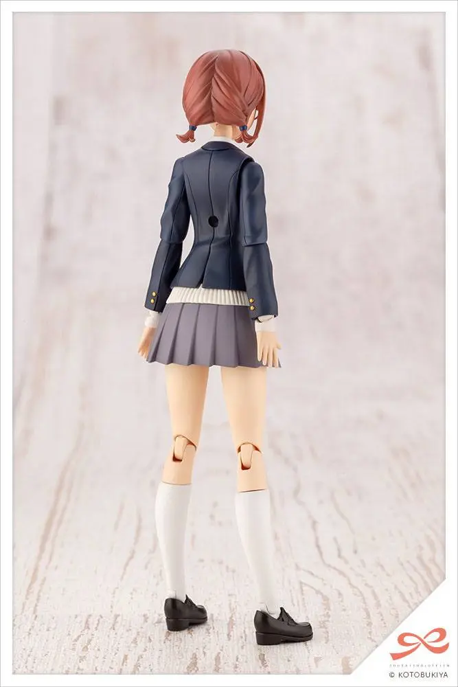 Set model din plastic Sousai Shojo Teien 1/10 Koyomi Takanashi Ryobu High School Haine de Iarnă 15 cm poza produsului