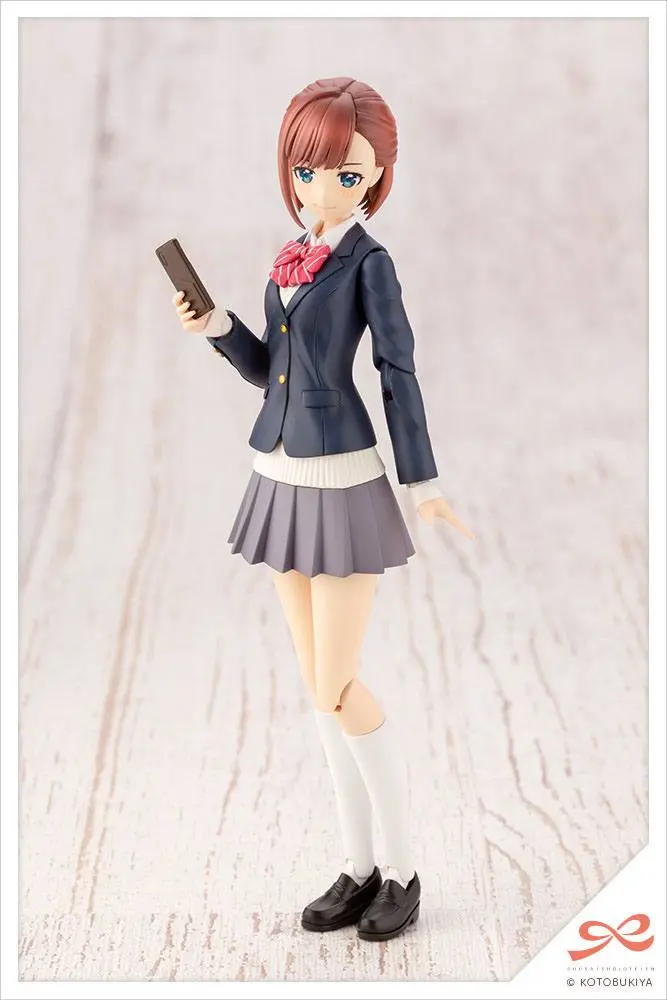 Set model din plastic Sousai Shojo Teien 1/10 Koyomi Takanashi Ryobu High School Haine de Iarnă 15 cm poza produsului