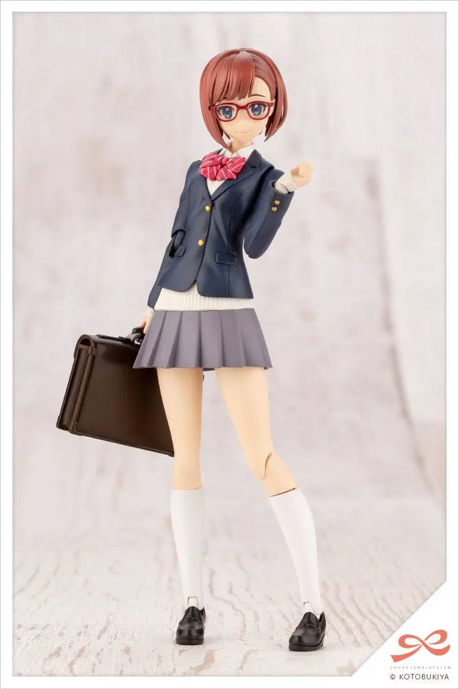 Set model din plastic Sousai Shojo Teien 1/10 Koyomi Takanashi Ryobu High School Haine de Iarnă 15 cm poza produsului