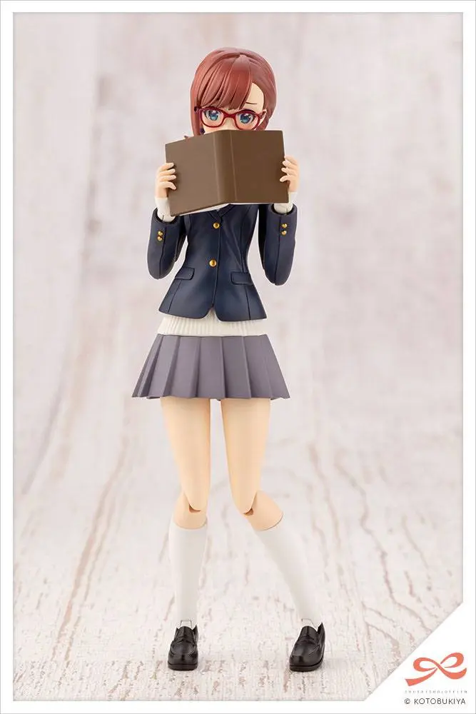 Set model din plastic Sousai Shojo Teien 1/10 Koyomi Takanashi Ryobu High School Haine de Iarnă 15 cm poza produsului