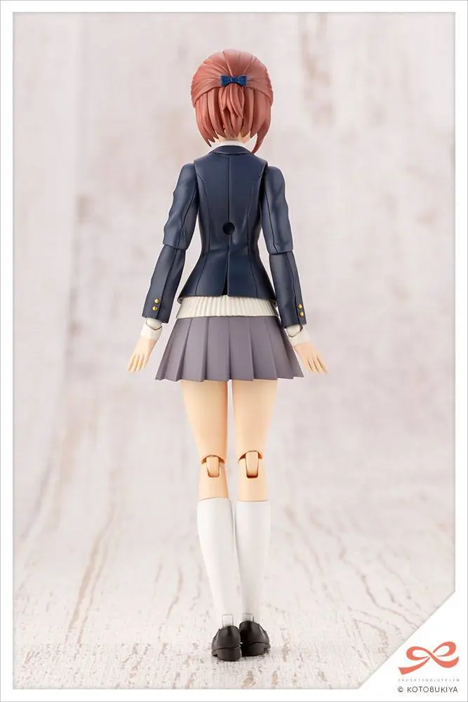 Set model din plastic Sousai Shojo Teien 1/10 Koyomi Takanashi Ryobu High School Haine de Iarnă 15 cm poza produsului