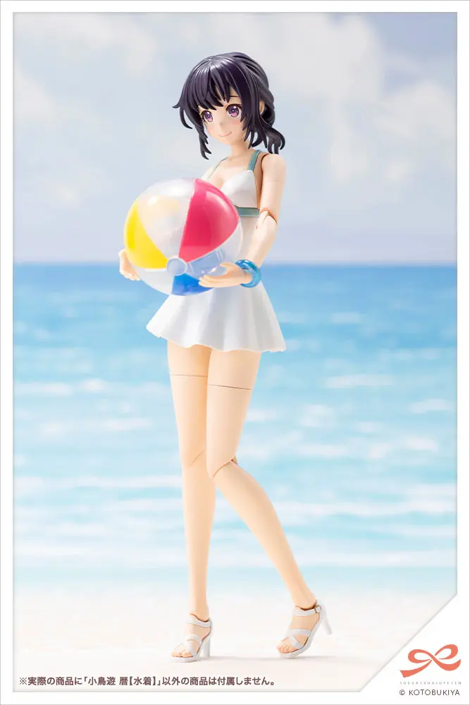 Set model din plastic Sousai Shojo Teien 1/10 Koyomi Takanashi (Swim Style) 16 cm poza produsului