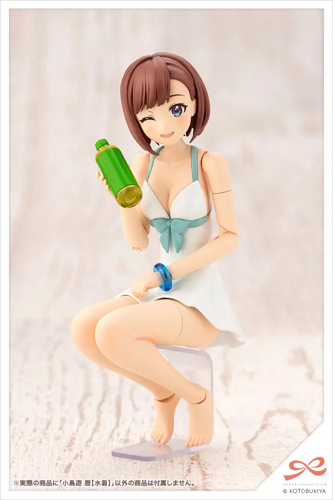 Set model din plastic Sousai Shojo Teien 1/10 Koyomi Takanashi (Swim Style) 16 cm poza produsului