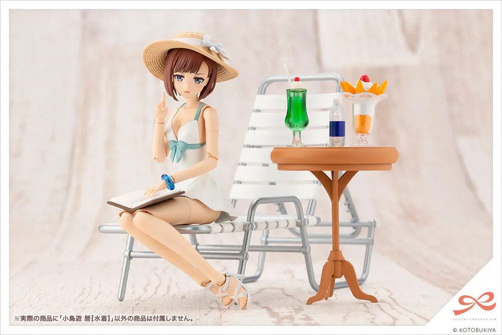 Set model din plastic Sousai Shojo Teien 1/10 Koyomi Takanashi (Swim Style) 16 cm poza produsului