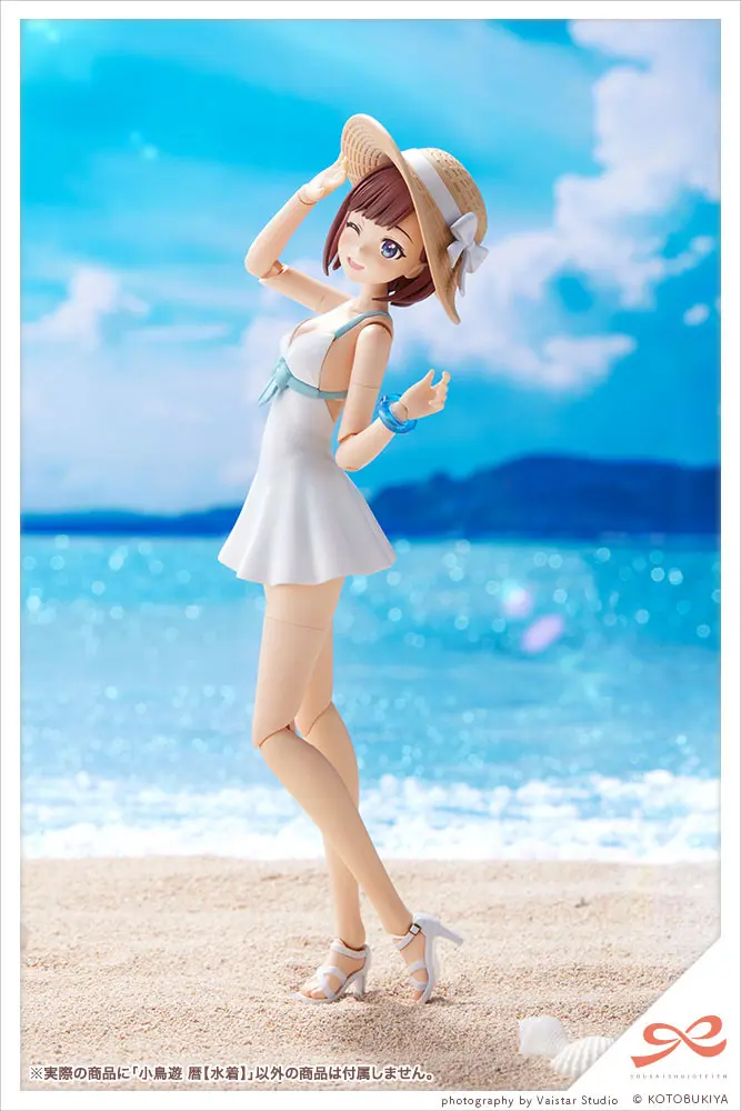 Set model din plastic Sousai Shojo Teien 1/10 Koyomi Takanashi (Swim Style) 16 cm poza produsului
