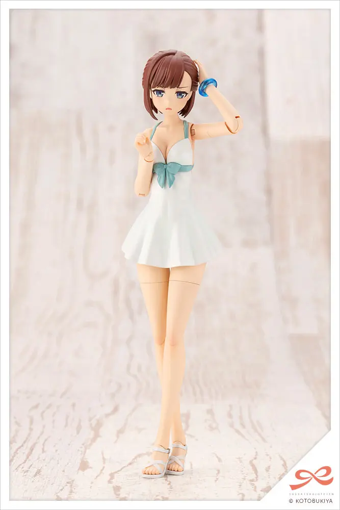 Set model din plastic Sousai Shojo Teien 1/10 Koyomi Takanashi (Swim Style) 16 cm poza produsului