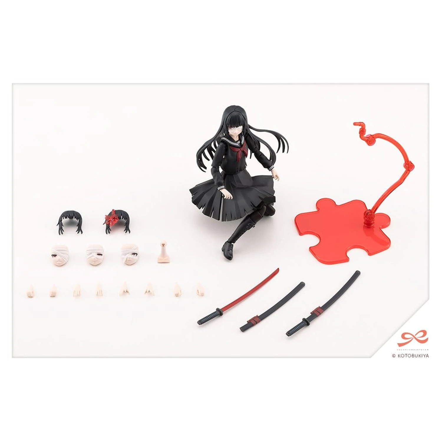 Sousai Shojo Teien Plastic Model 1/10 Kuon Yakushiji Maria Kagaribi Damage Ver. 16 cm poza produsului