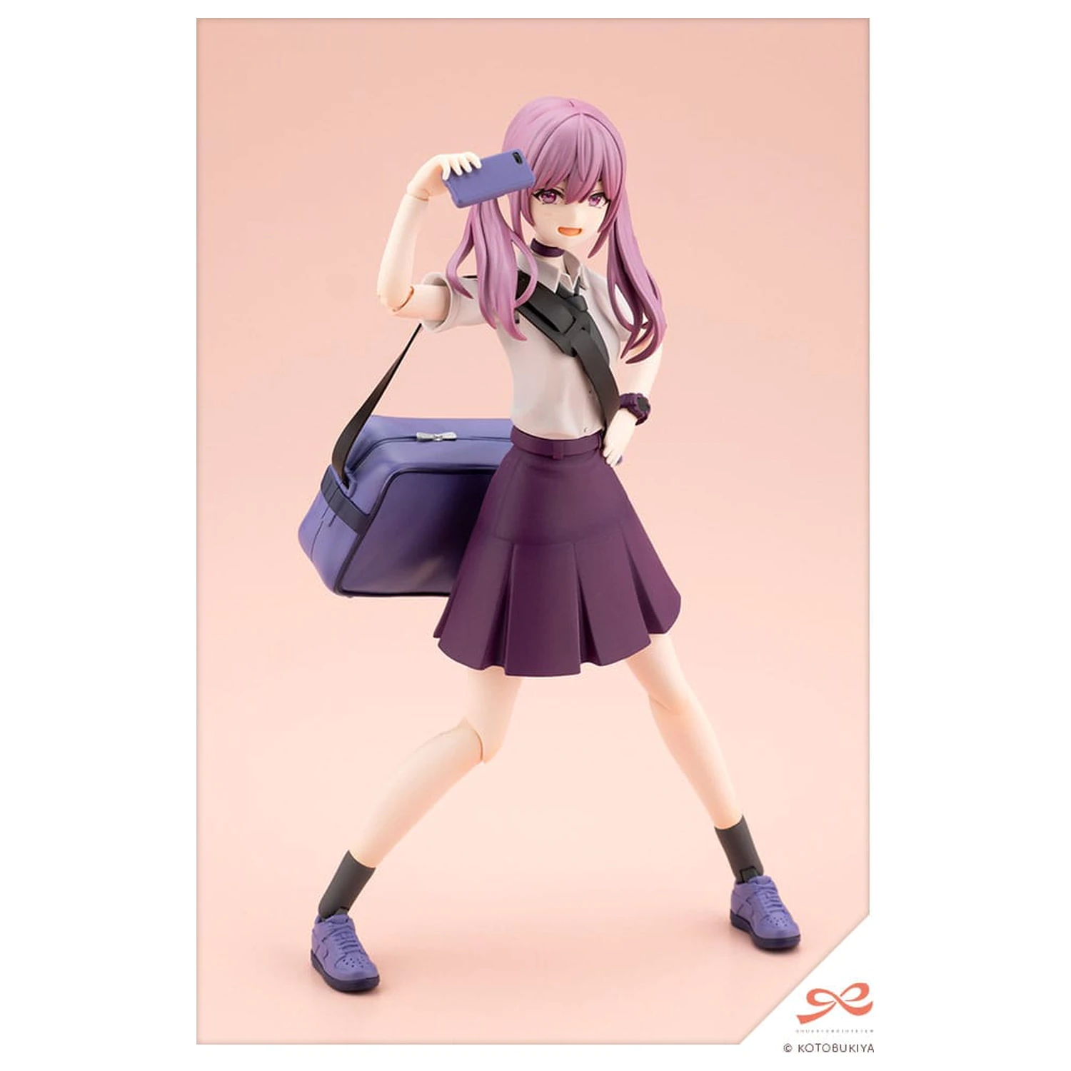 Sousai Shojo Teien Kit model din plastic 1/10 Little Devil Twin Tails 15 cm poza produsului