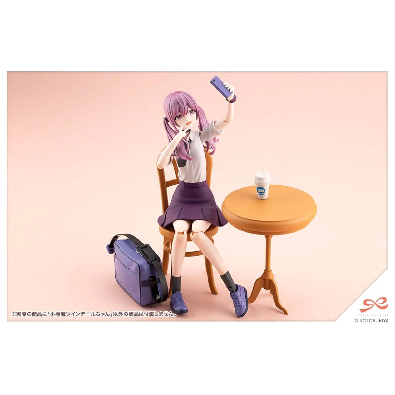 Sousai Shojo Teien Kit model din plastic 1/10 Little Devil Twin Tails 15 cm poza produsului