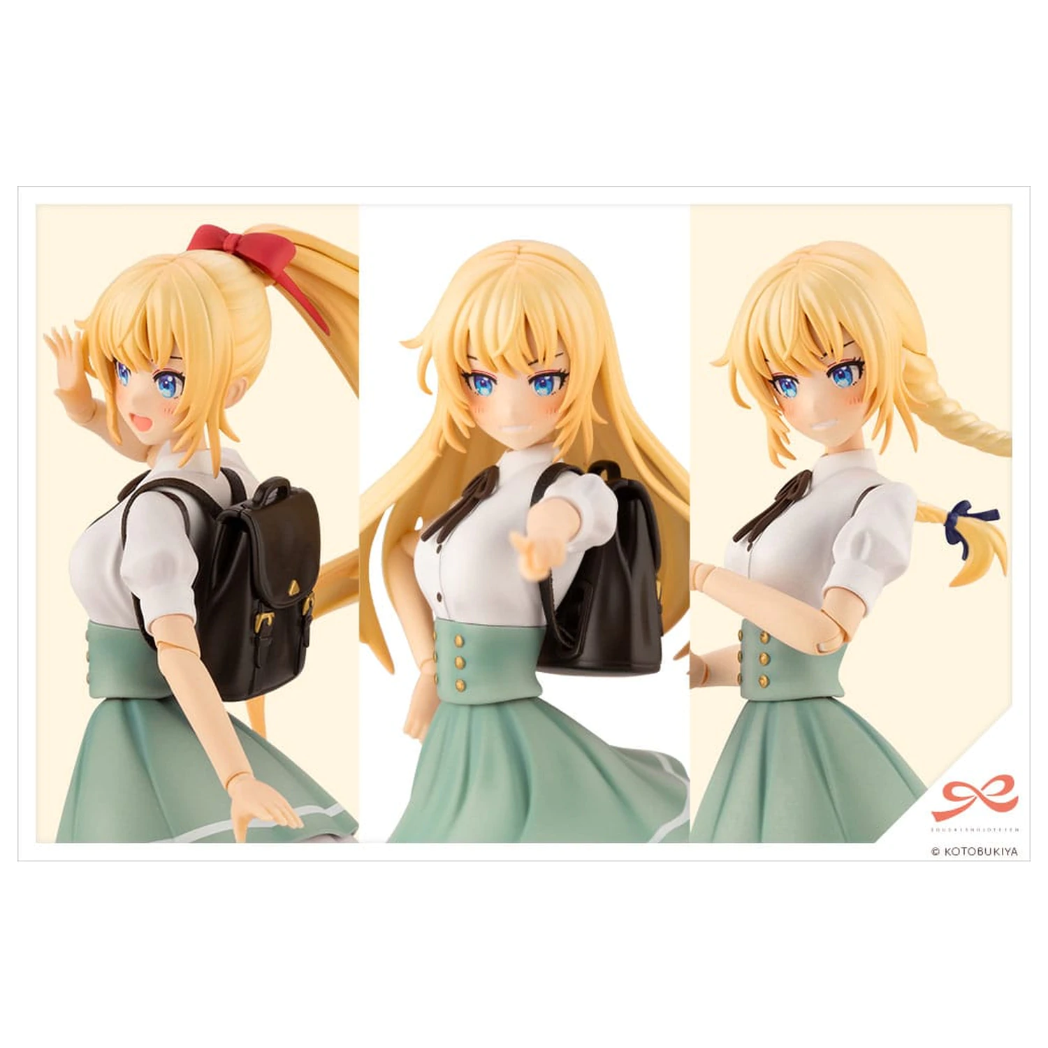 Sousai Shojo Teien Plastic Model Kit 1/10 Ritsuka Saeki St. Iris Gauken Grils' High School summer clothes 16 cm poza produsului
