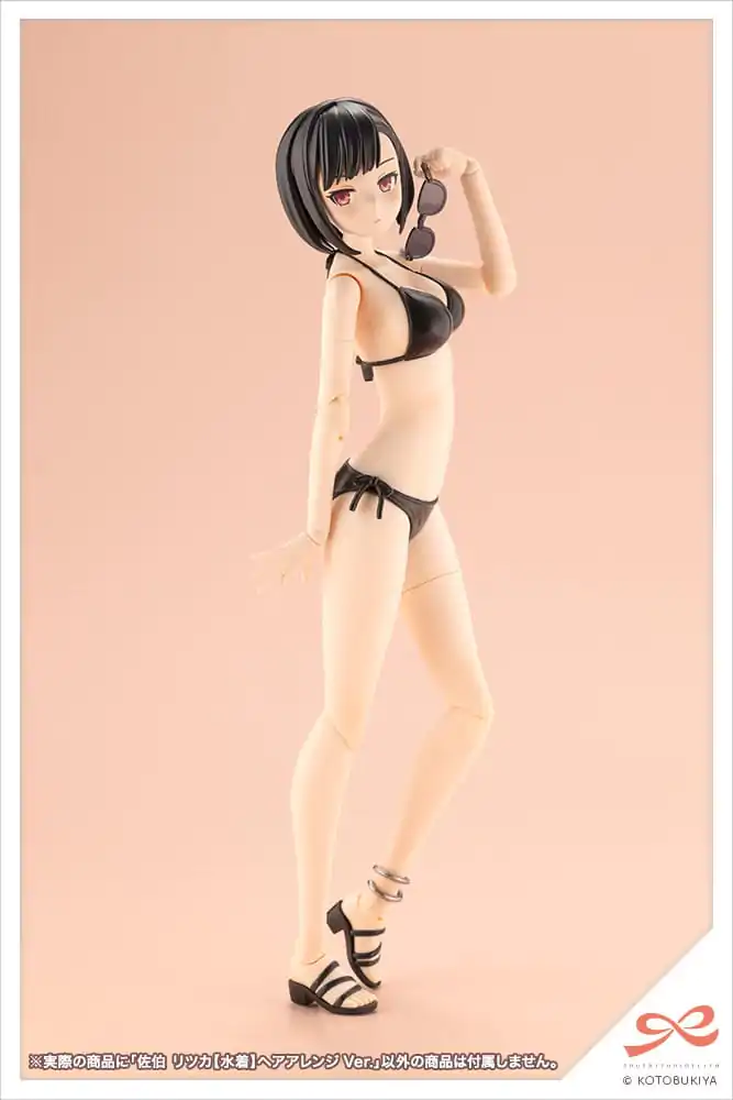 Sousai Shojo Teien Kit Model Plastic 1/10 Ritsuka Saeki (Stil Înot) Aranjament Păr Ver. 16 cm poza produsului