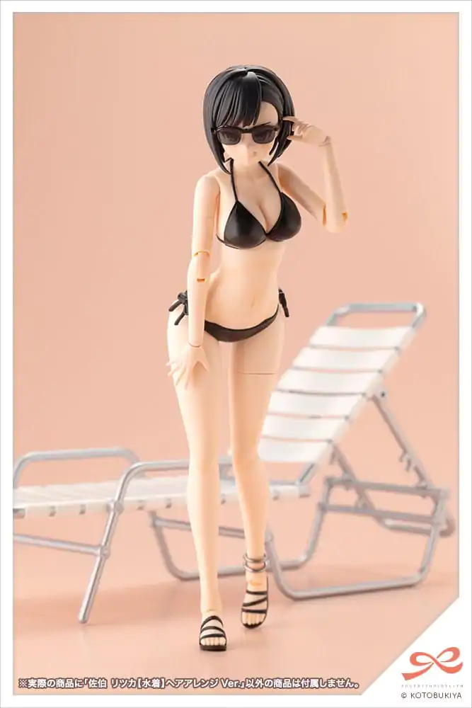 Sousai Shojo Teien Kit Model Plastic 1/10 Ritsuka Saeki (Stil Înot) Aranjament Păr Ver. 16 cm poza produsului