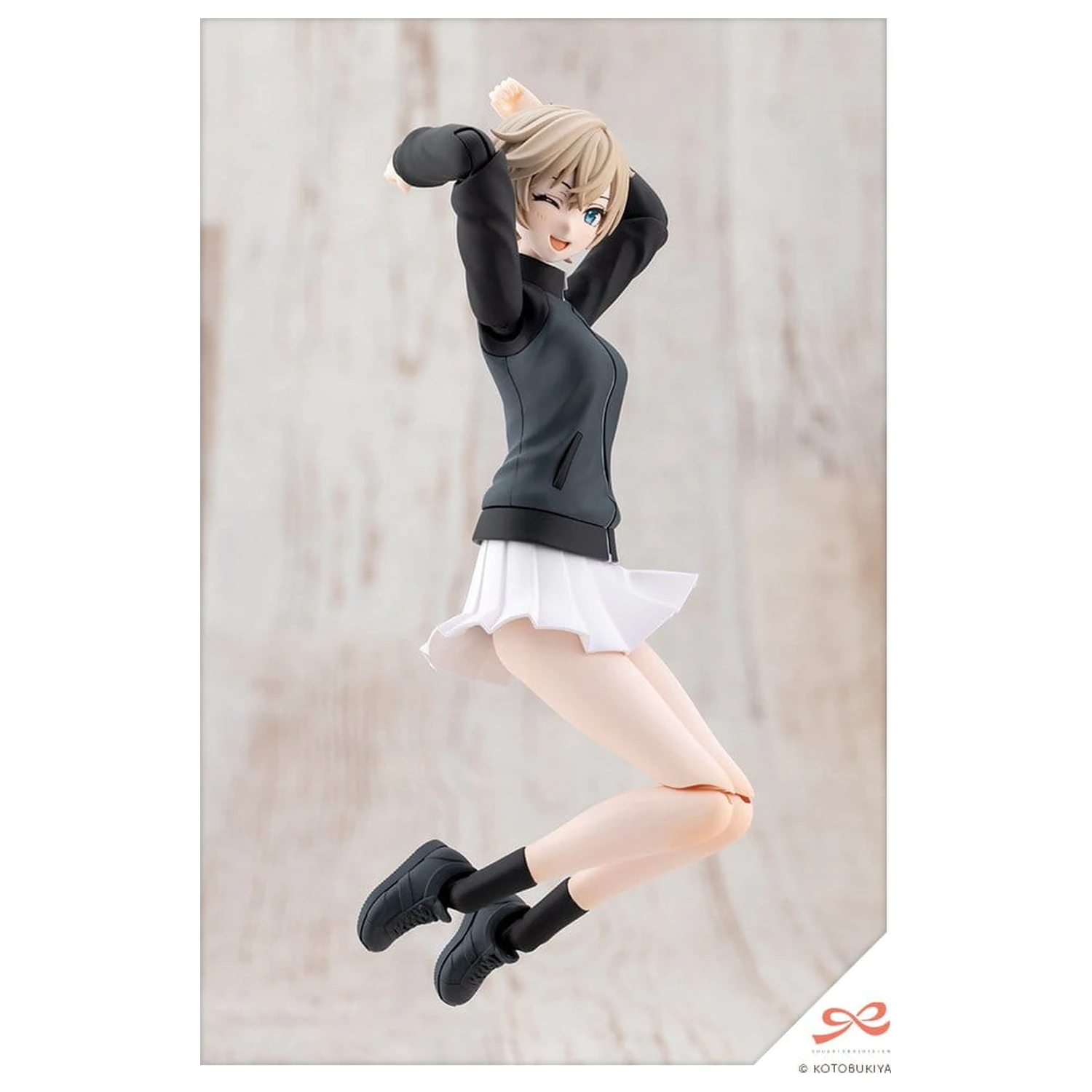 Sousai Shojo Teien Plastic Model Kit 1/10 Rui Saotome Touhou High School Tracksuit Dreaming Style Midnight Onyx 16 cm poza produsului