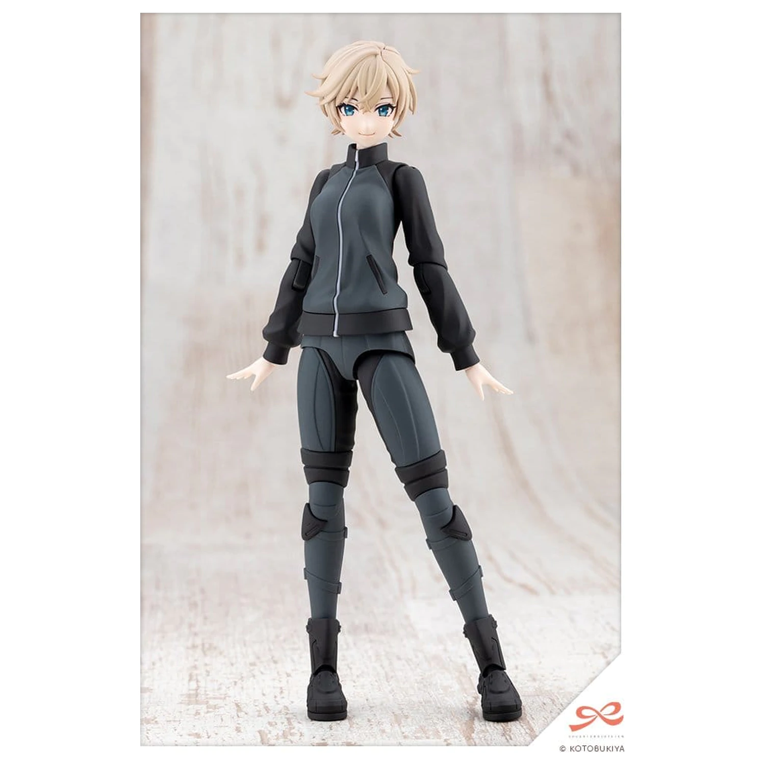 Sousai Shojo Teien Plastic Model Kit 1/10 Rui Saotome Touhou High School Tracksuit Dreaming Style Midnight Onyx 16 cm poza produsului
