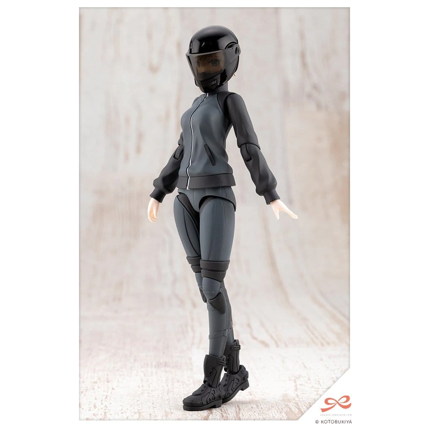 Sousai Shojo Teien Plastic Model Kit 1/10 Rui Saotome Touhou High School Tracksuit Dreaming Style Midnight Onyx 16 cm poza produsului