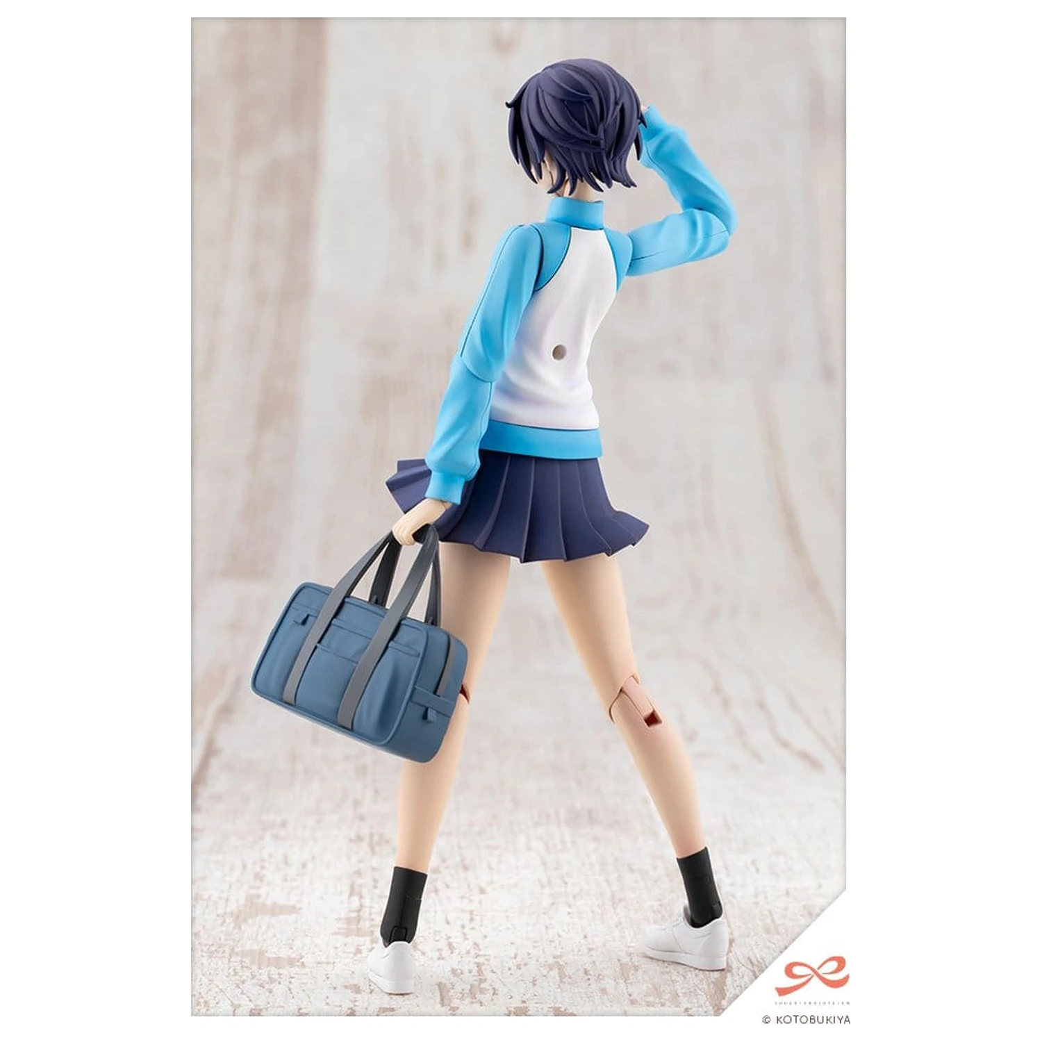 Sousai Shojo Teien Kit model din plastic 1/10 Rui Saotome Touhou High School Tracksuit 16 cm poza produsului