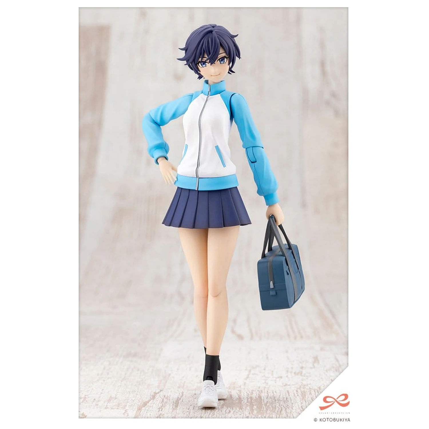 Sousai Shojo Teien Kit model din plastic 1/10 Rui Saotome Touhou High School Tracksuit 16 cm poza produsului