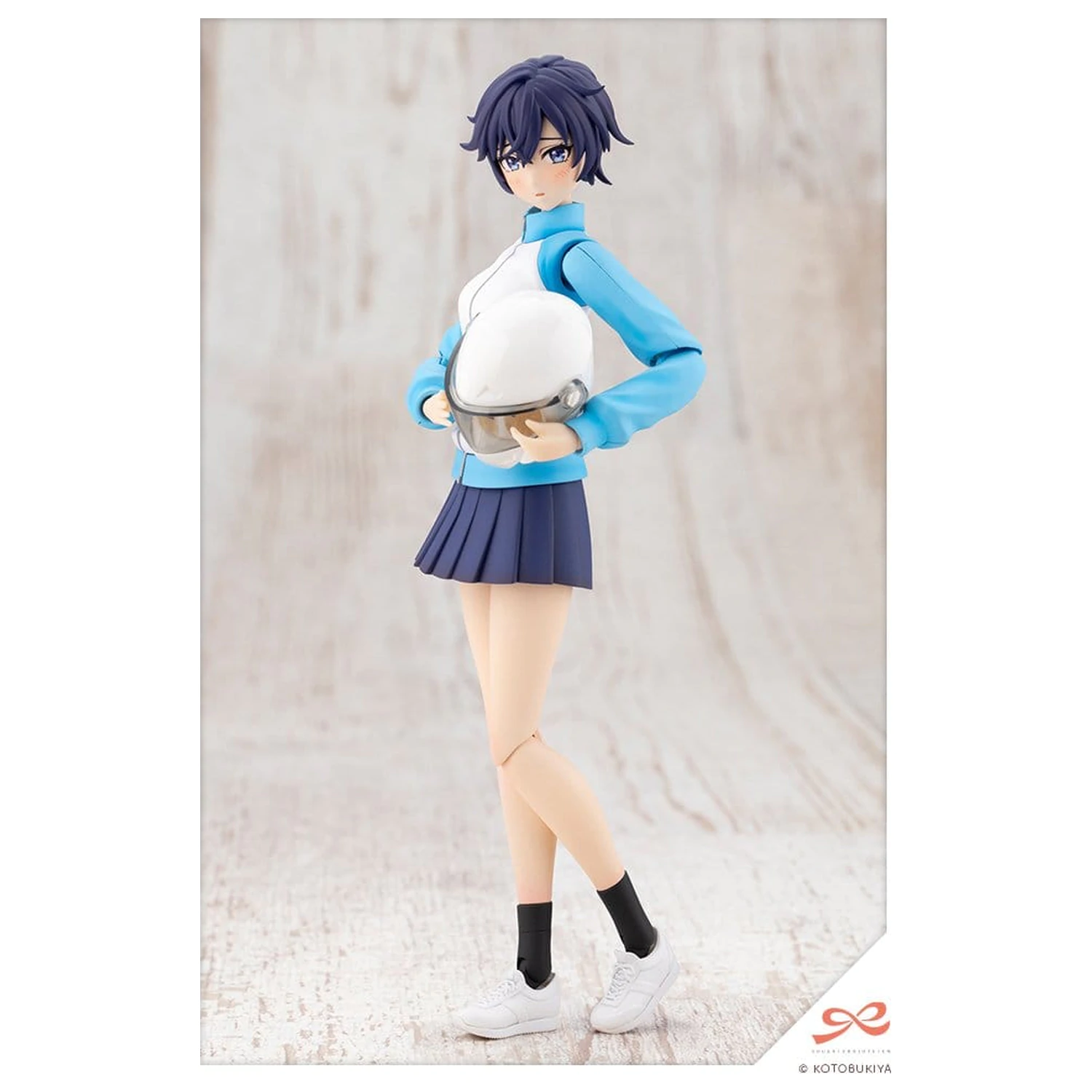 Sousai Shojo Teien Kit model din plastic 1/10 Rui Saotome Touhou High School Tracksuit 16 cm poza produsului