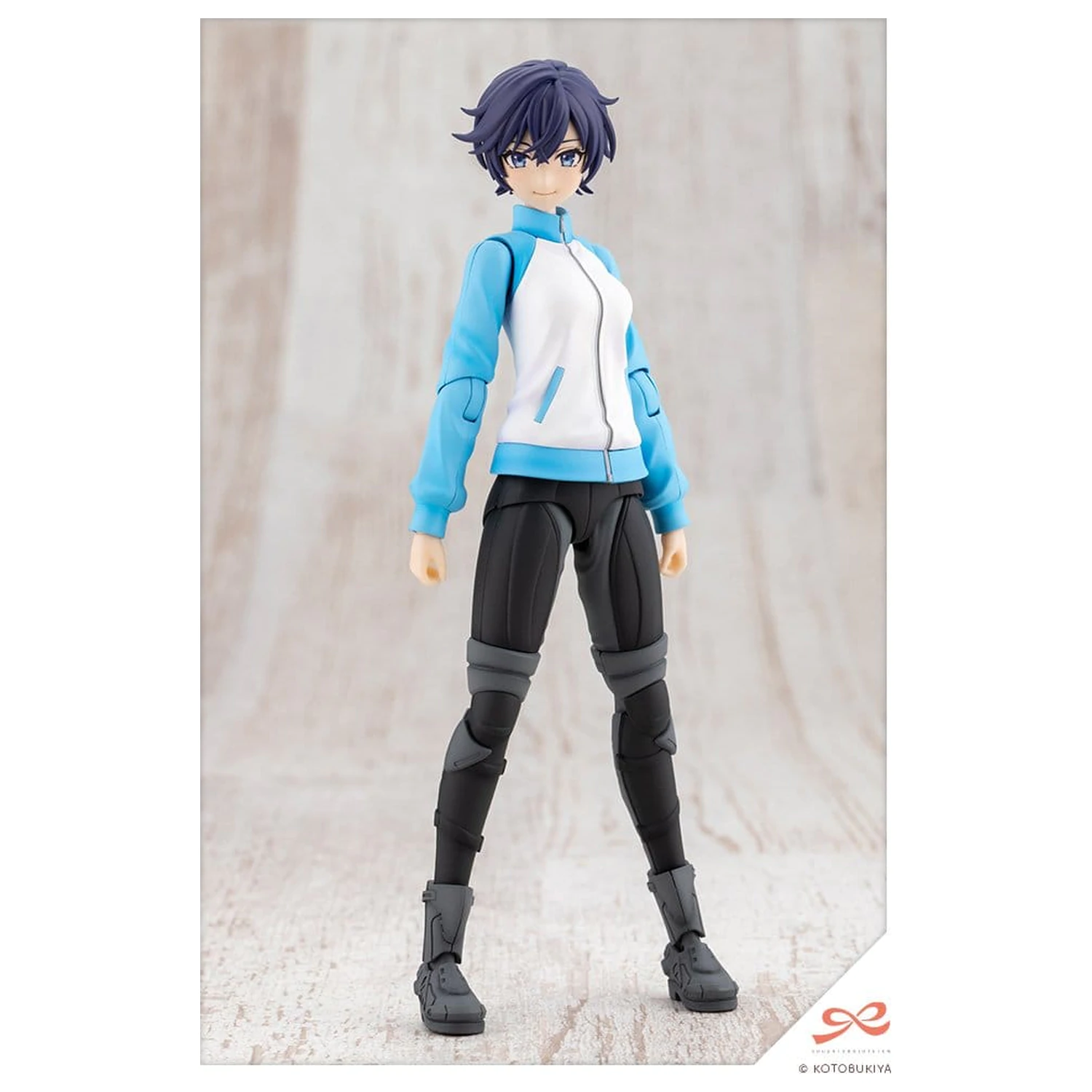 Sousai Shojo Teien Kit model din plastic 1/10 Rui Saotome Touhou High School Tracksuit 16 cm poza produsului