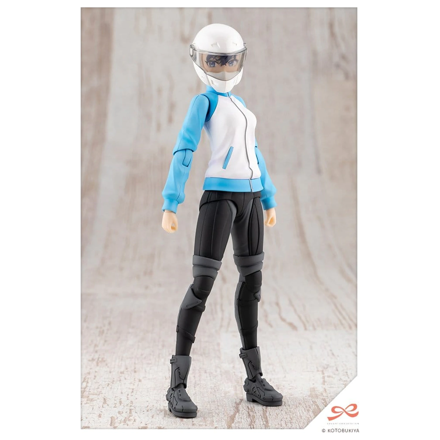 Sousai Shojo Teien Kit model din plastic 1/10 Rui Saotome Touhou High School Tracksuit 16 cm poza produsului