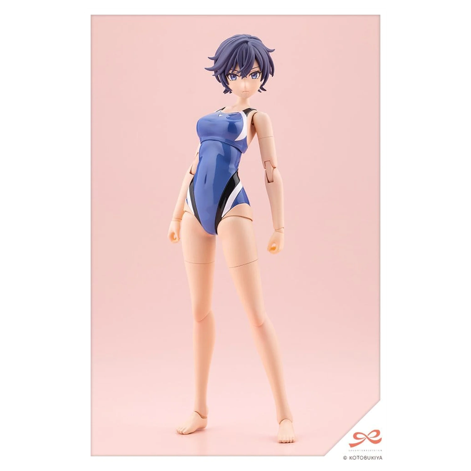 Sousai Shojo Teien Plastic Model 1/10 Rui Saotome Touou High School Costum de baie de competitie 16 cm poza produsului