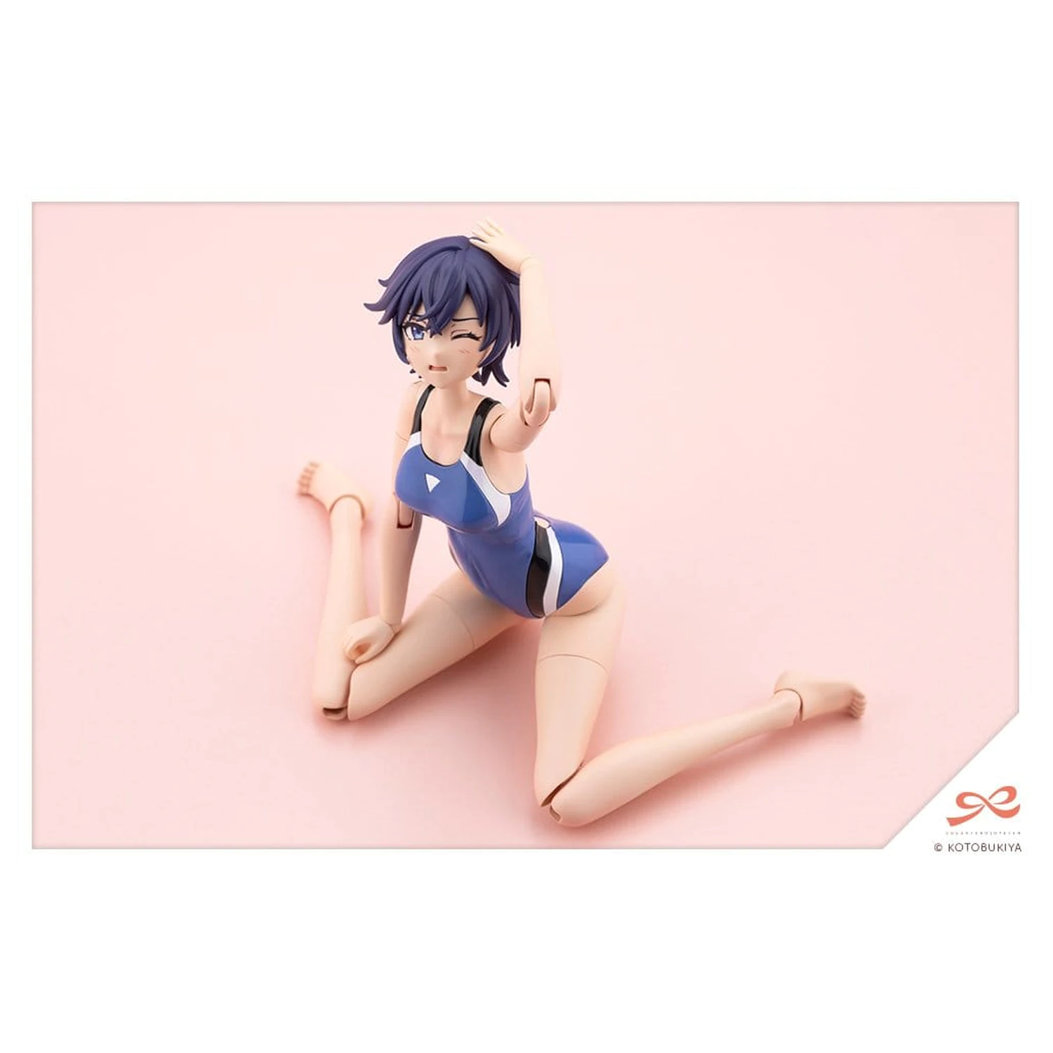Sousai Shojo Teien Plastic Model 1/10 Rui Saotome Touou High School Costum de baie de competitie 16 cm poza produsului