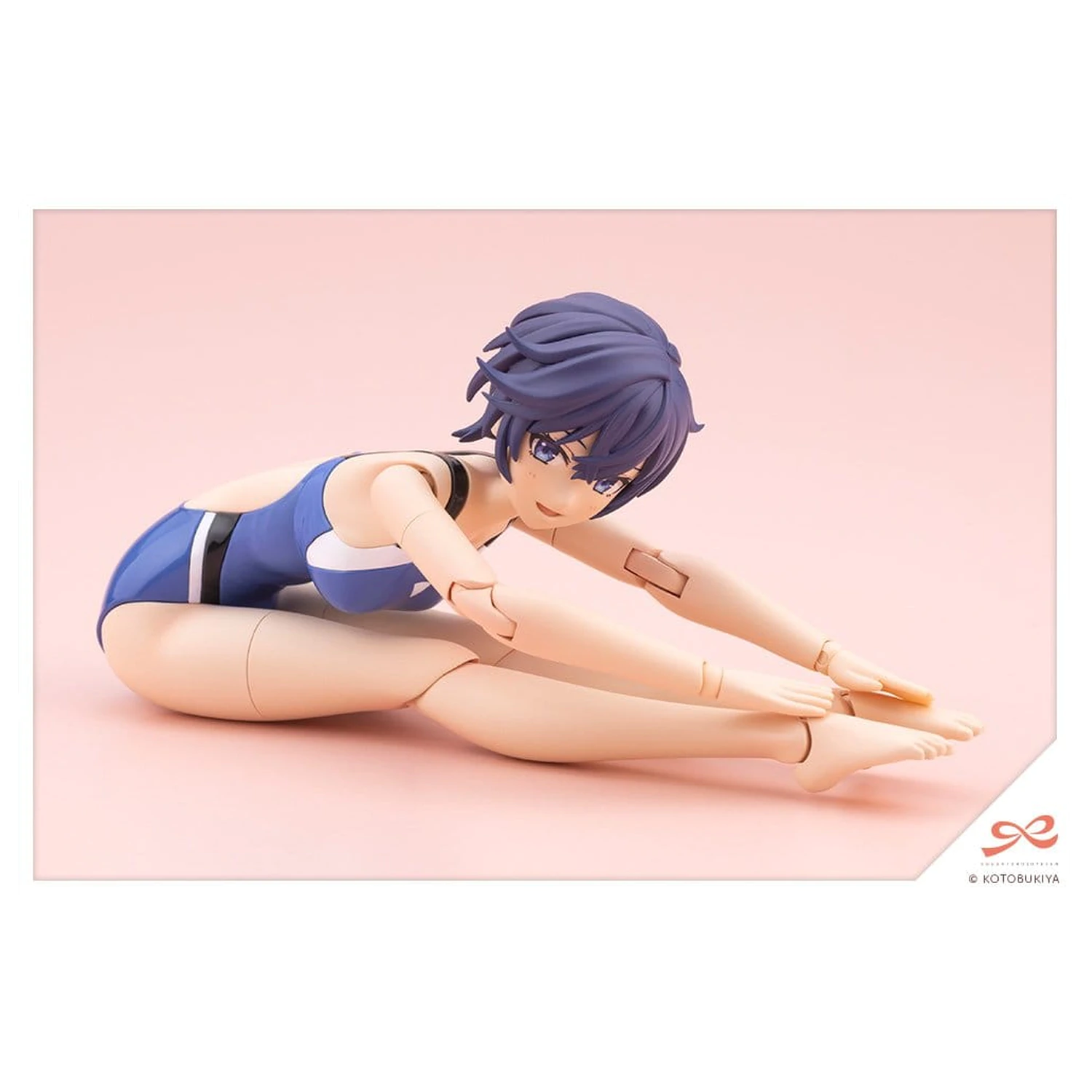 Sousai Shojo Teien Plastic Model 1/10 Rui Saotome Touou High School Costum de baie de competitie 16 cm poza produsului