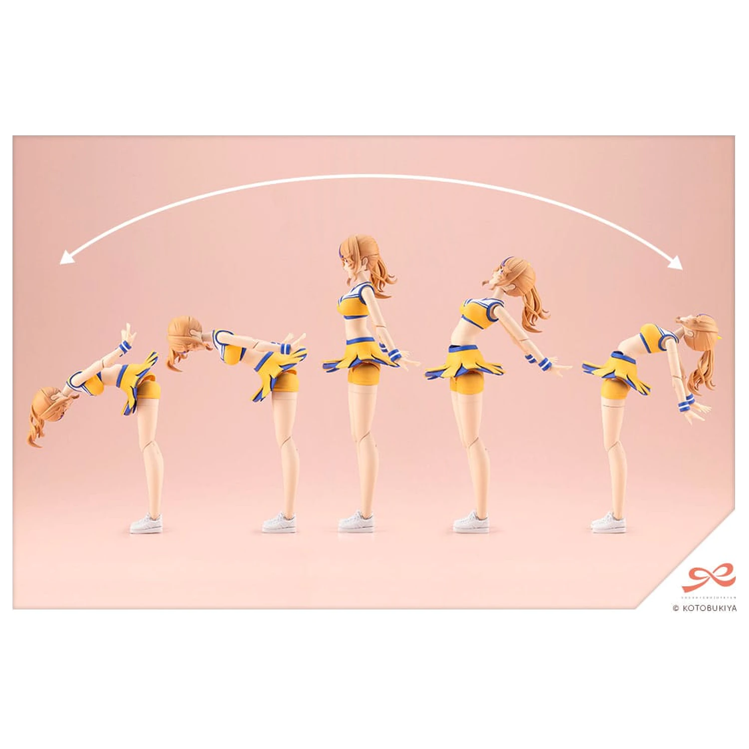 Sousai Shojo Teien Kit model din plastic 1/10 Seira Ichijo Cheerleading Costume Ver. 16 cm poza produsului