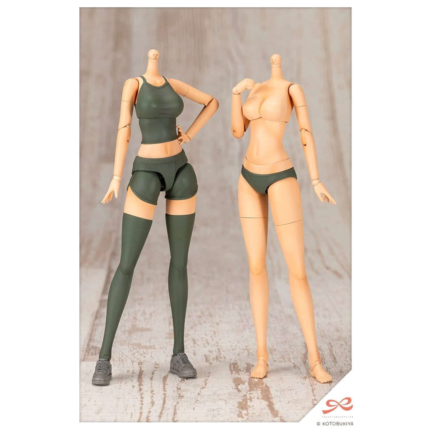 Sousai Shojo Teien Kit model de plastic 1/10 Training Wolf 16 cm poza produsului
