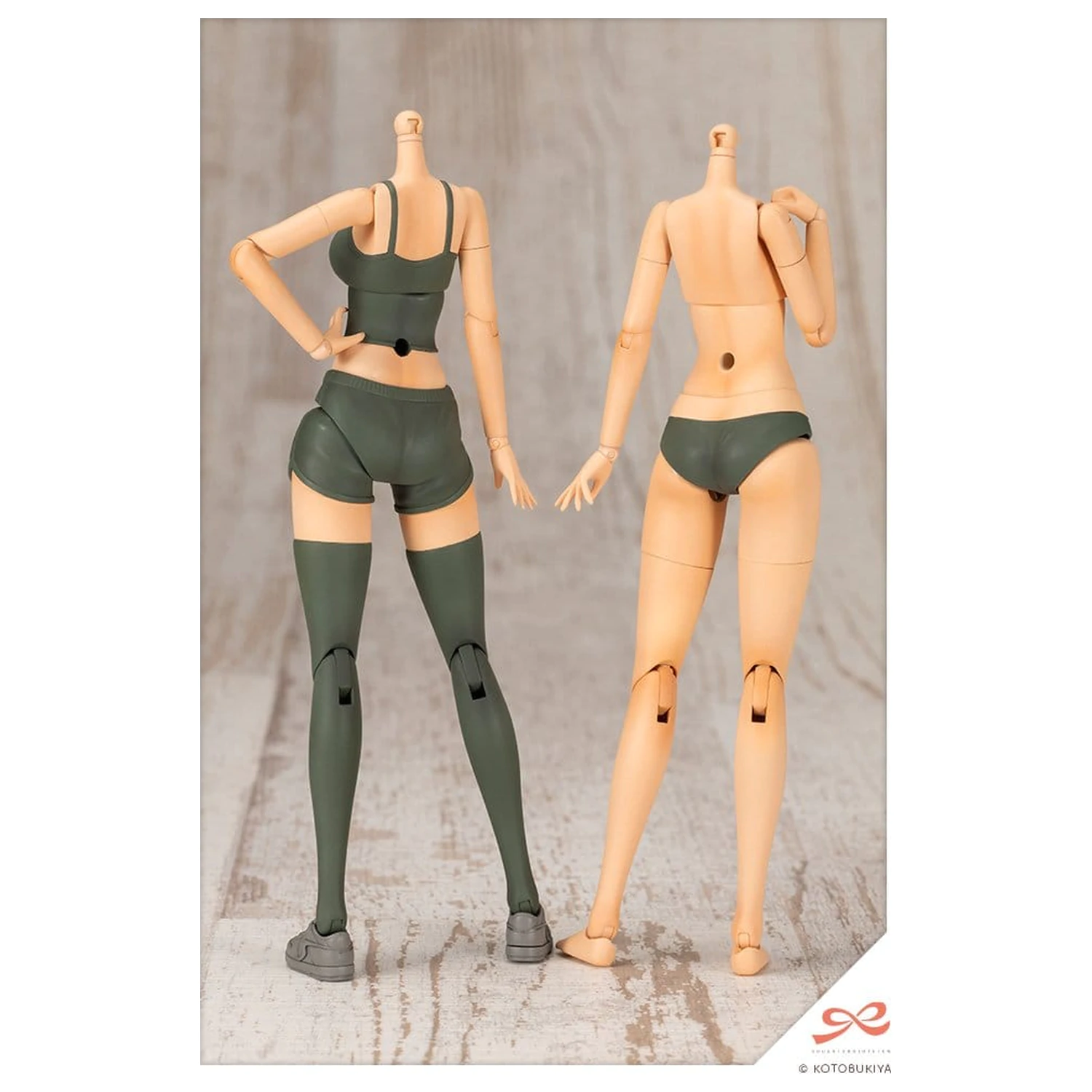 Sousai Shojo Teien Kit model de plastic 1/10 Training Wolf 16 cm poza produsului