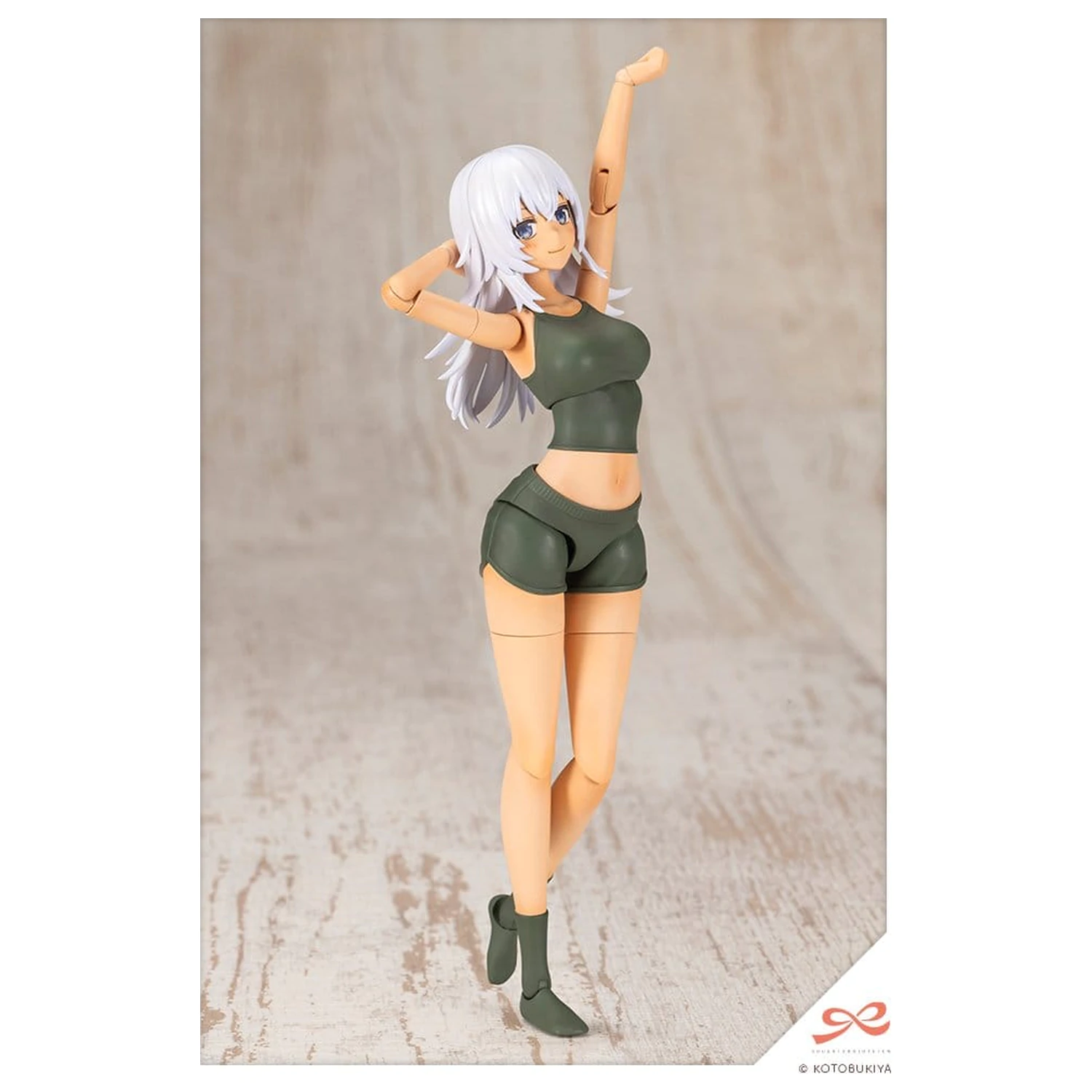 Sousai Shojo Teien Kit model de plastic 1/10 Training Wolf 16 cm poza produsului