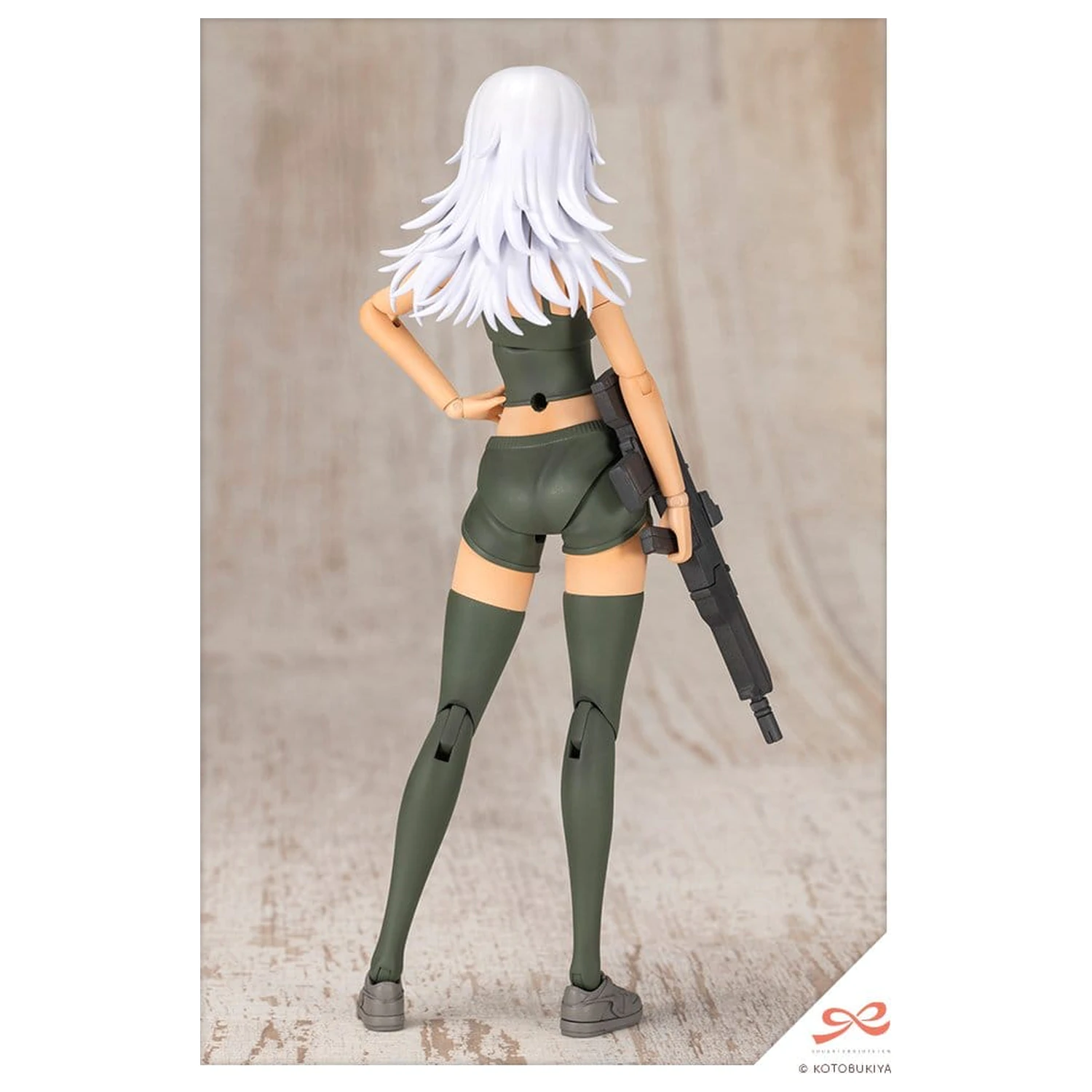 Sousai Shojo Teien Kit model de plastic 1/10 Training Wolf 16 cm poza produsului