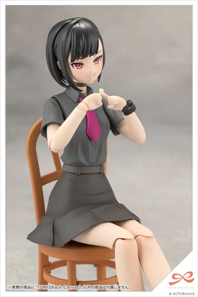 Set Model Plastic Sousai Shojo Teien 1/10 Yomi (Black Canvas) 16 cm poza produsului