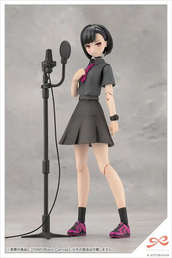 Set Model Plastic Sousai Shojo Teien 1/10 Yomi (Black Canvas) 16 cm poza produsului