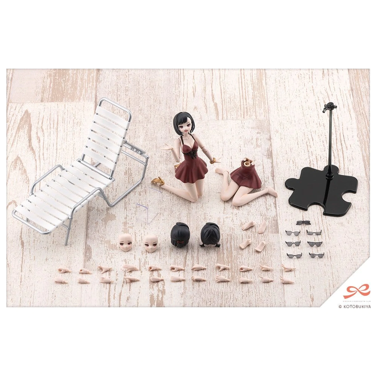 Sousai Shojo Teien Kit model din plastic 1/10 Yomi Swim Style 16 cm poza produsului