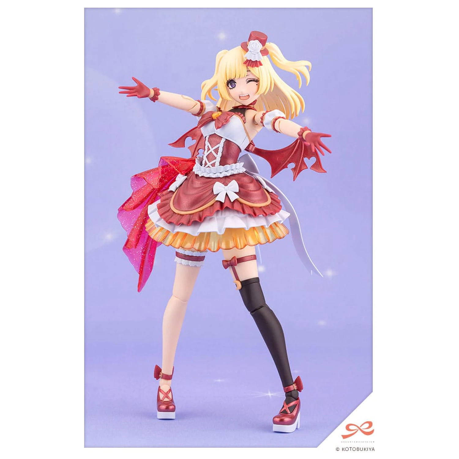 Sousai Shojo Teien Plastic Model Kit 1/10 Yue Kisaragi Diva Costume Dreaming Style Strawberry Moon 16 cm poza produsului